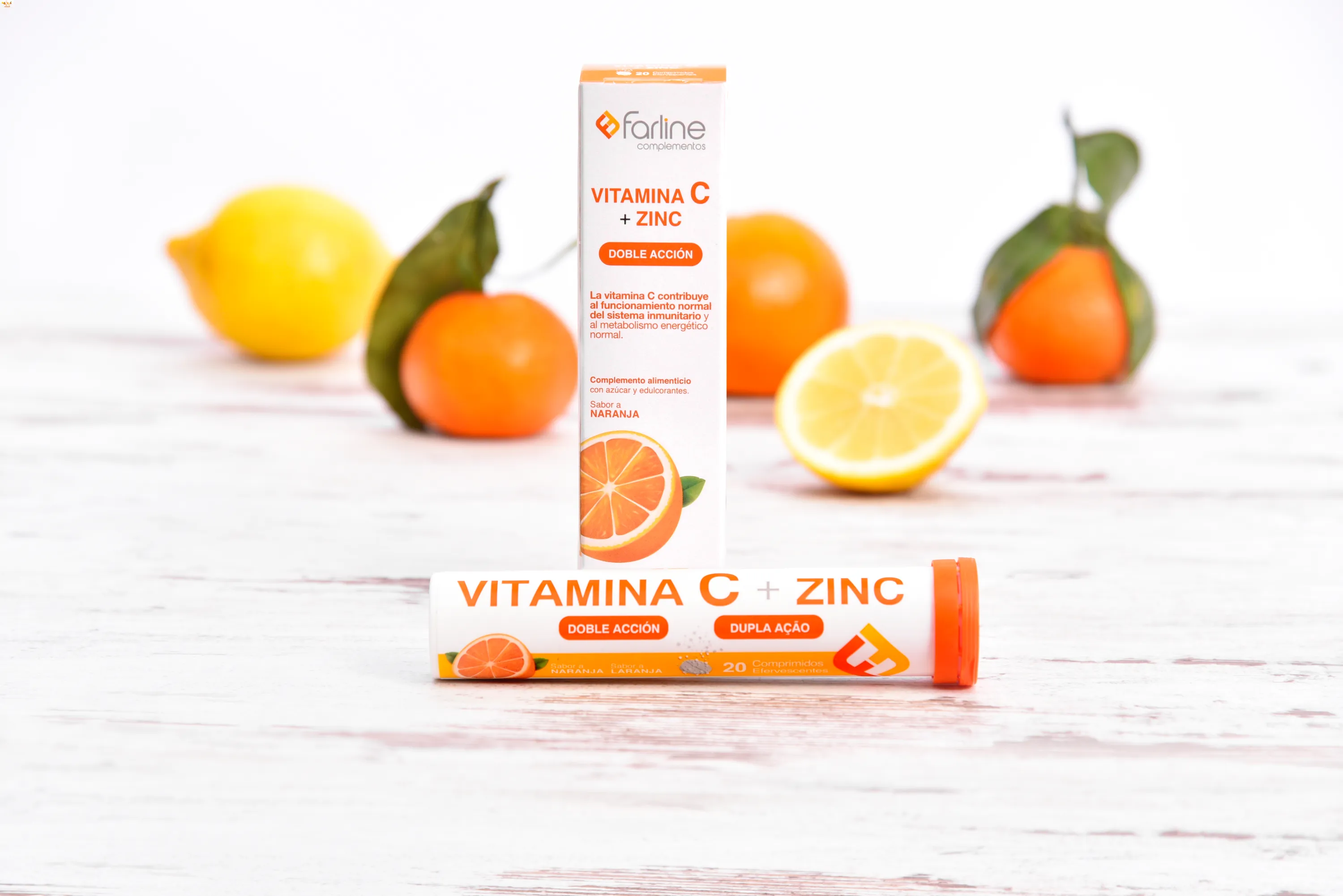 Vitamina C + Zinc Farline